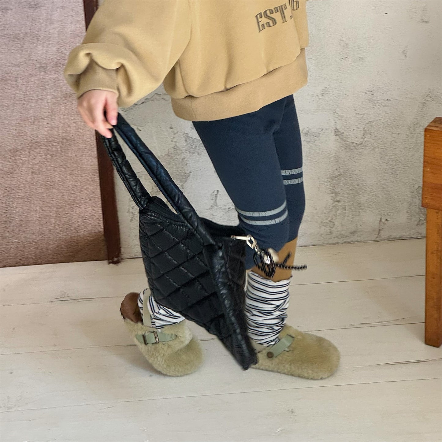 レギンスパンツ 裏起毛レギンスパンツ ラインアクセント パッチワーク 暖パン【mh0011902】