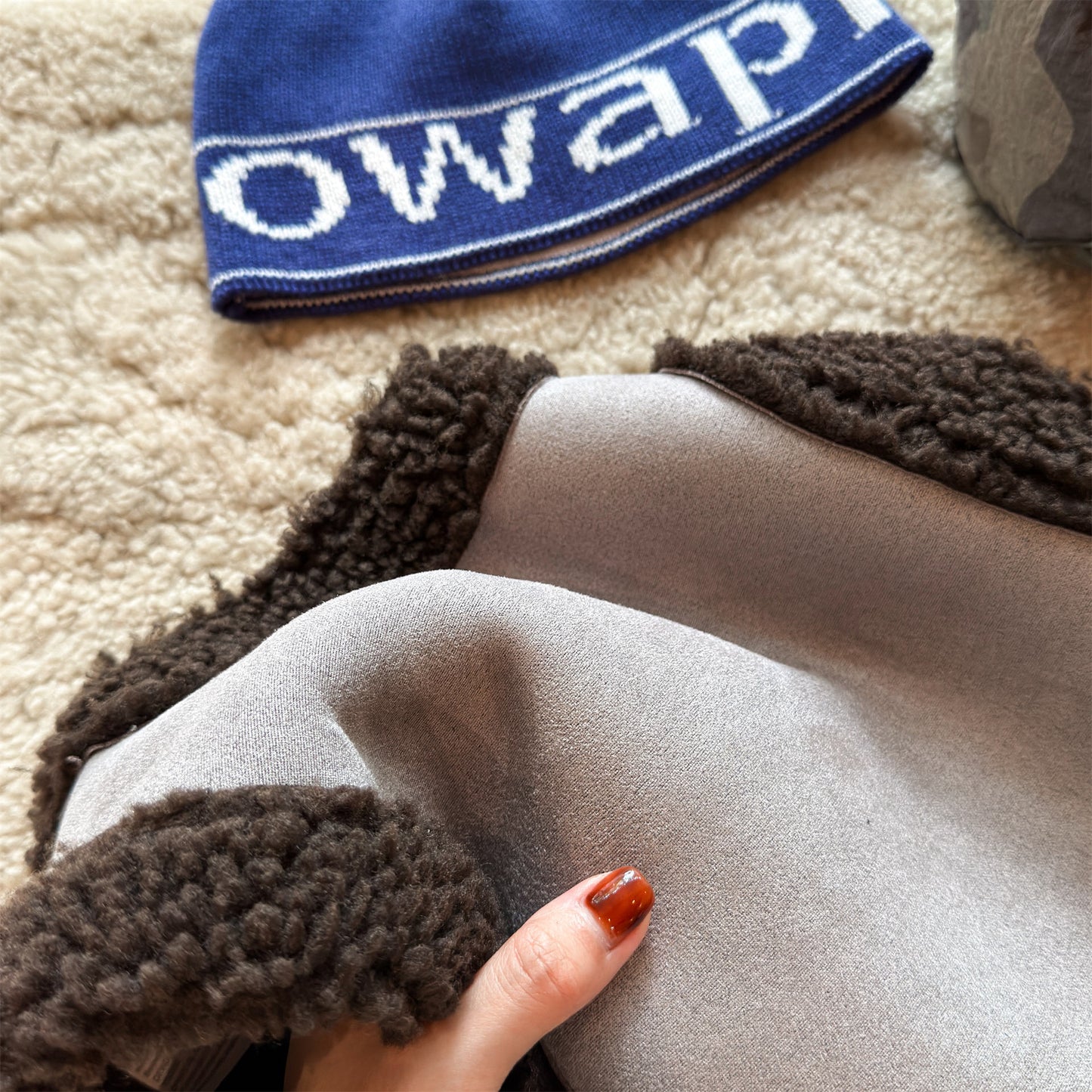 ベスト フェイクムートンボアベスト もこもこ ダッフルベスト【mh0011904】