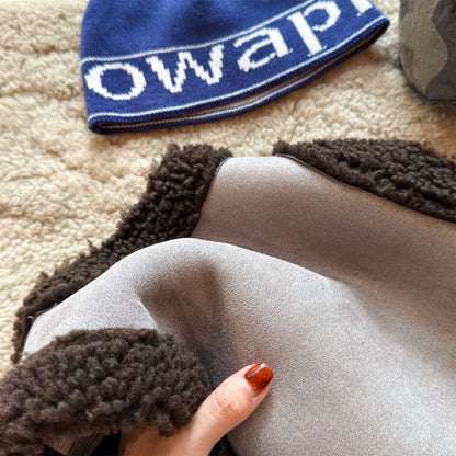 ベスト フェイクムートンボアベスト もこもこ ダッフルベスト【mh0011904】