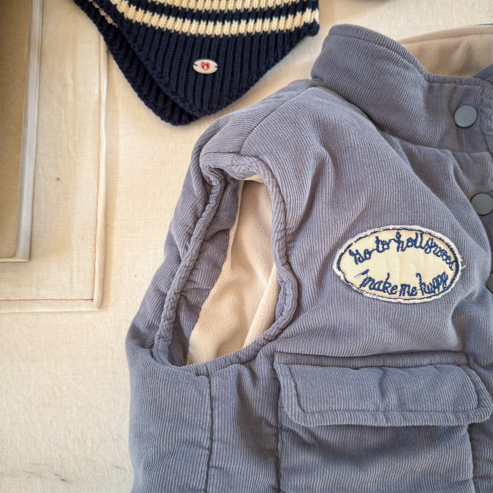 ベスト 中綿ベスト 裏フリース フィッシャーマンベスト アウター【mh0011905】