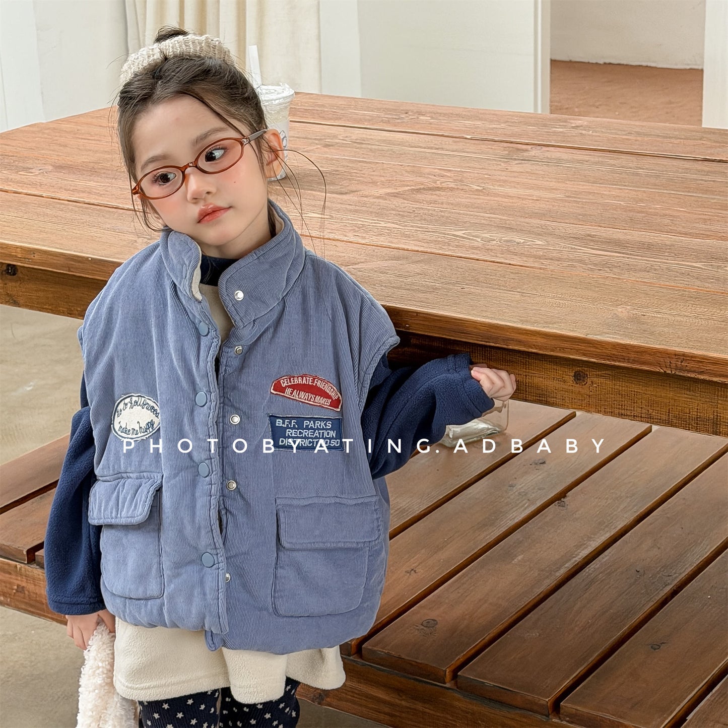 ベスト 中綿ベスト 裏フリース フィッシャーマンベスト アウター【mh0011905】