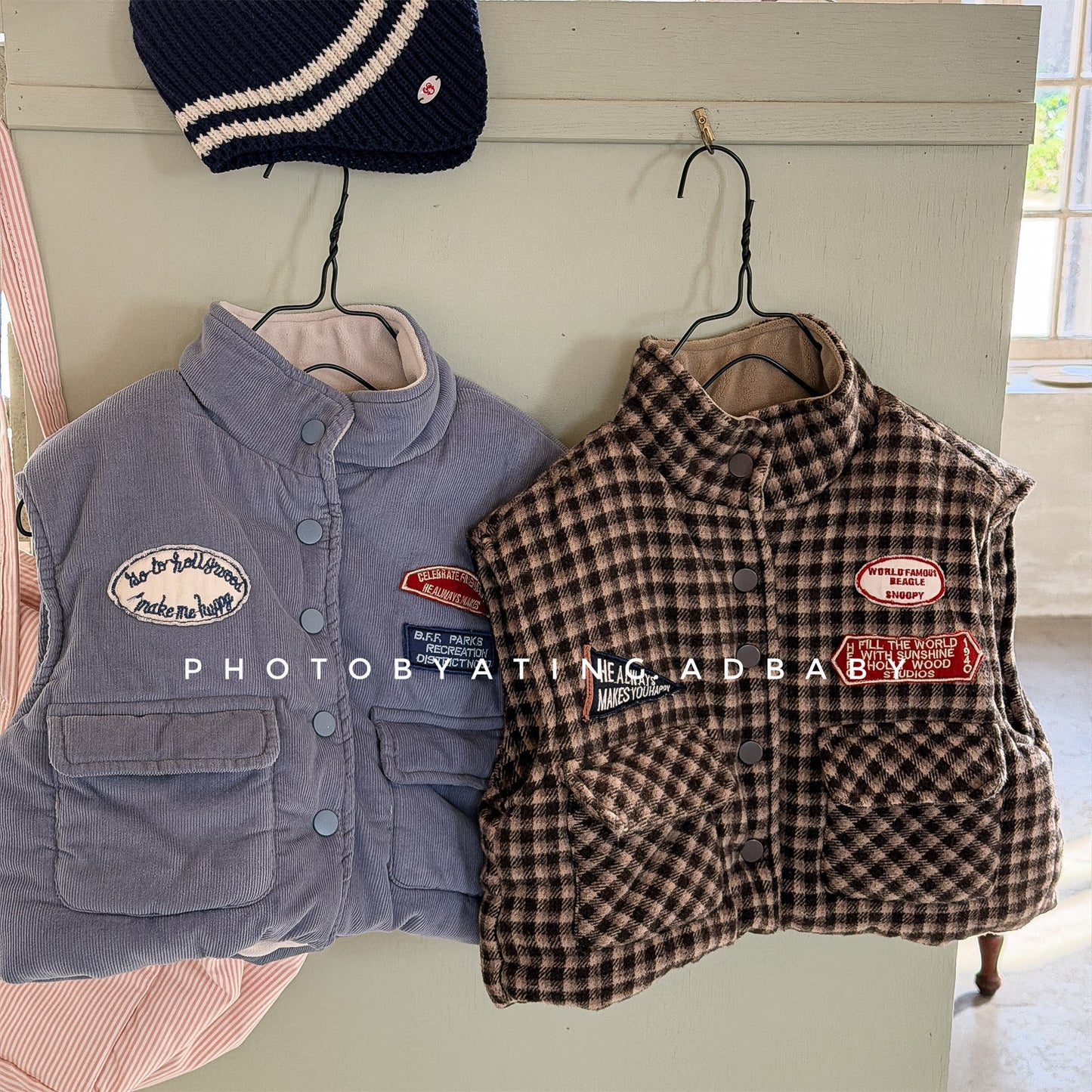 ベスト 中綿ベスト 裏フリース フィッシャーマンベスト アウター【mh0011905】