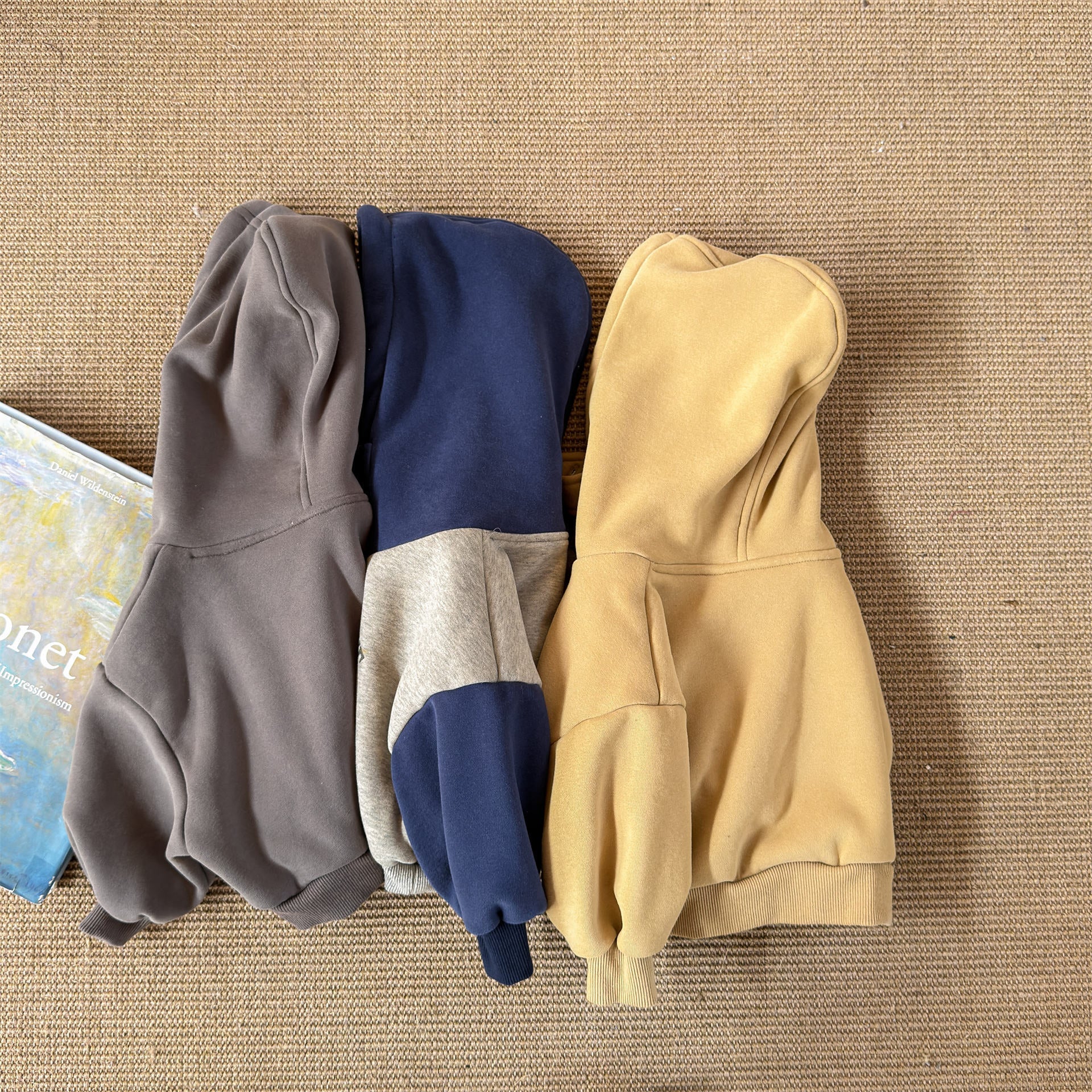 トレーナー・フーディ フーディスウェットトレーナー フード付き ロゴプリント パッチワーク【mh0011909】