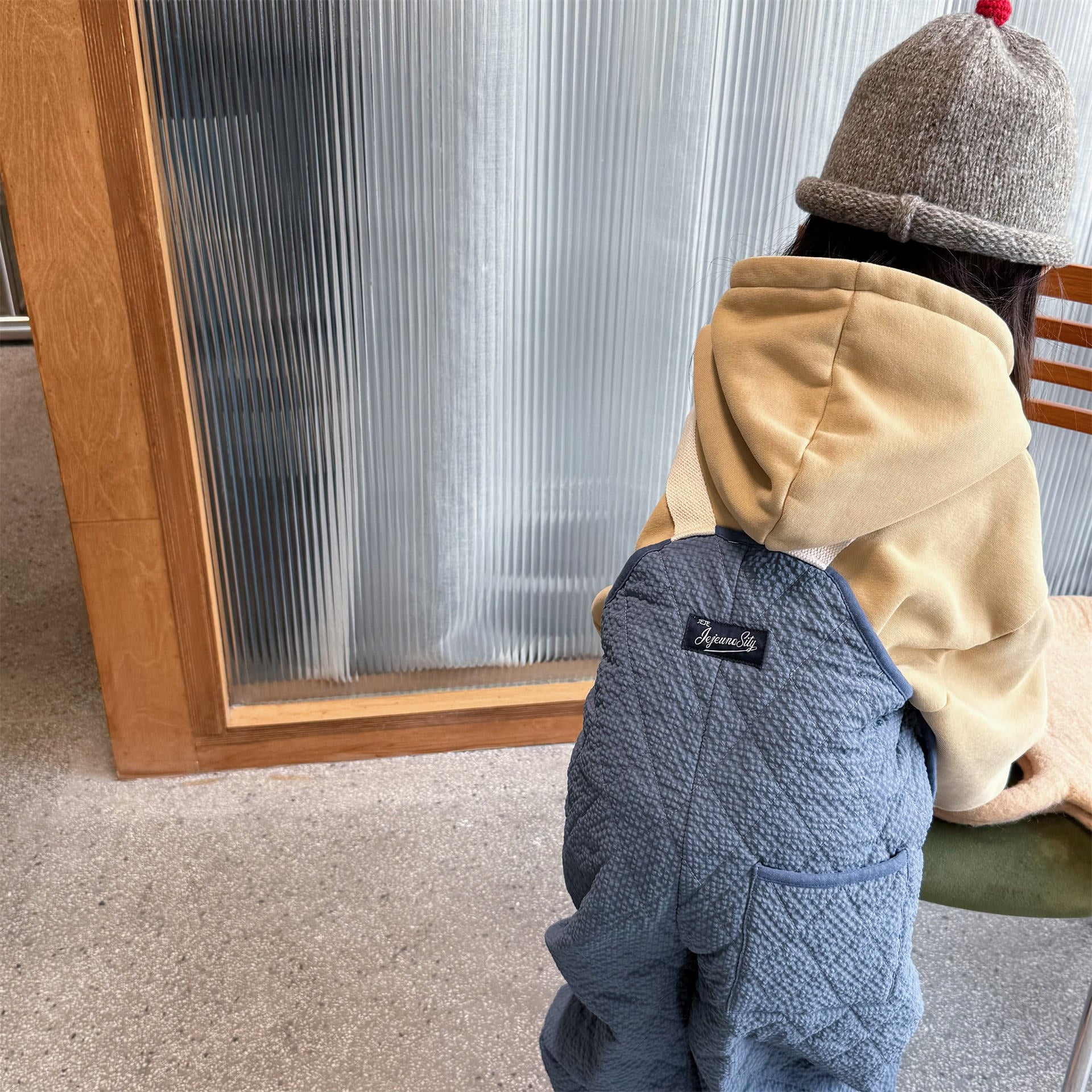 サロペットパンツ・サスペンダーパンツ キルトサロペットオーバーオール 防寒 サスペンダーパンツ【mh0011910】