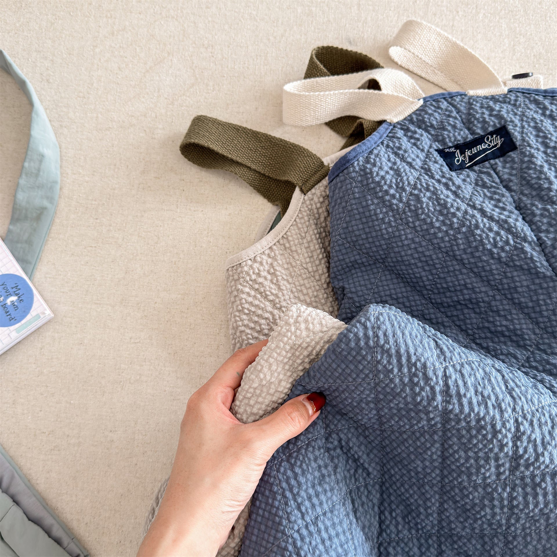 サロペットパンツ・サスペンダーパンツ キルトサロペットオーバーオール 防寒 サスペンダーパンツ【mh0011910】