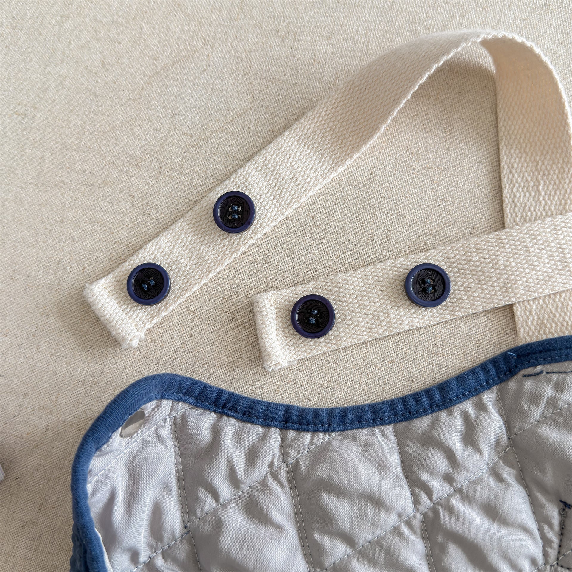 サロペットパンツ・サスペンダーパンツ キルトサロペットオーバーオール 防寒 サスペンダーパンツ【mh0011910】