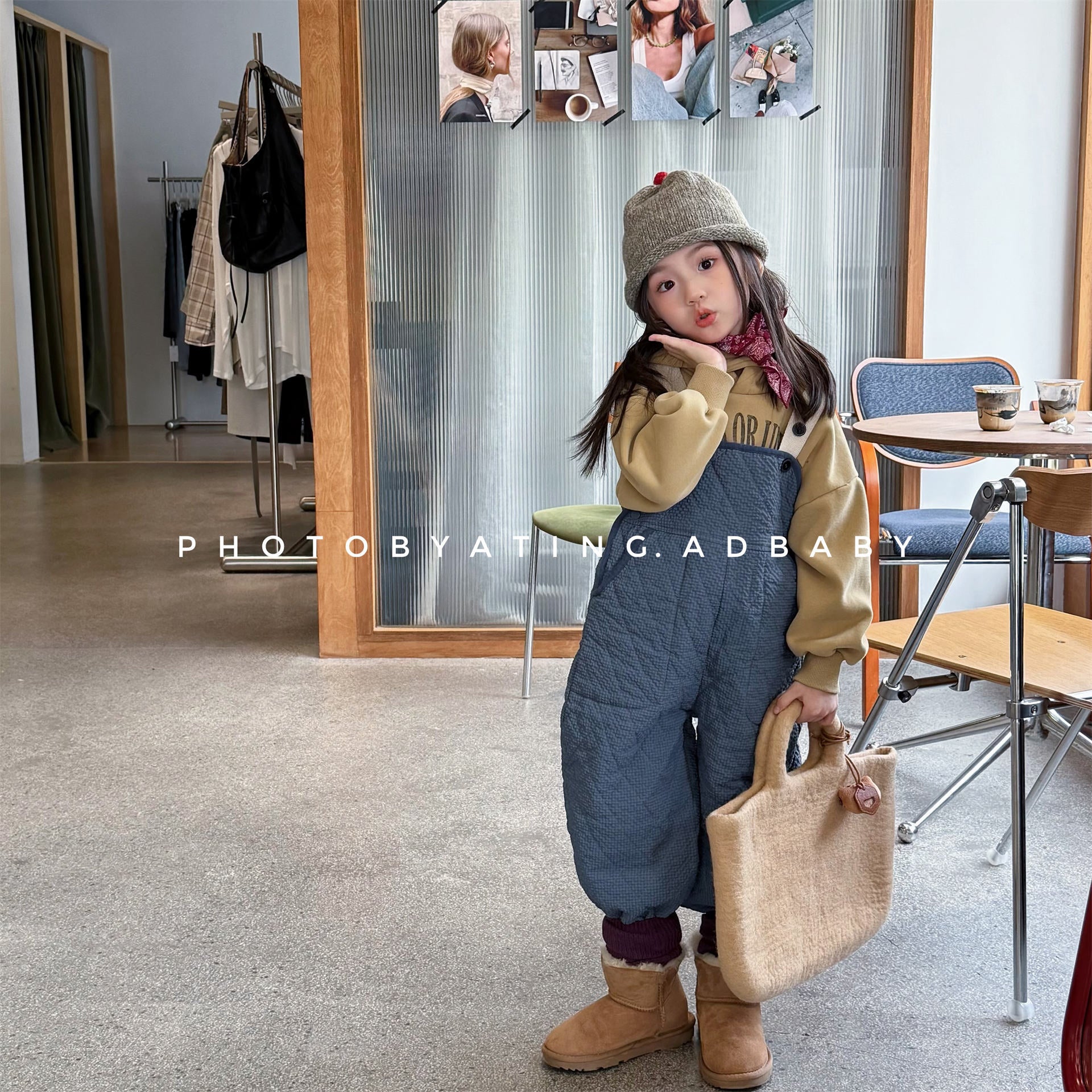 サロペットパンツ・サスペンダーパンツ キルトサロペットオーバーオール 防寒 サスペンダーパンツ【mh0011910】