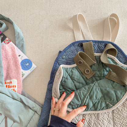 サロペットパンツ・サスペンダーパンツ キルトサロペットオーバーオール 防寒 サスペンダーパンツ【mh0011910】