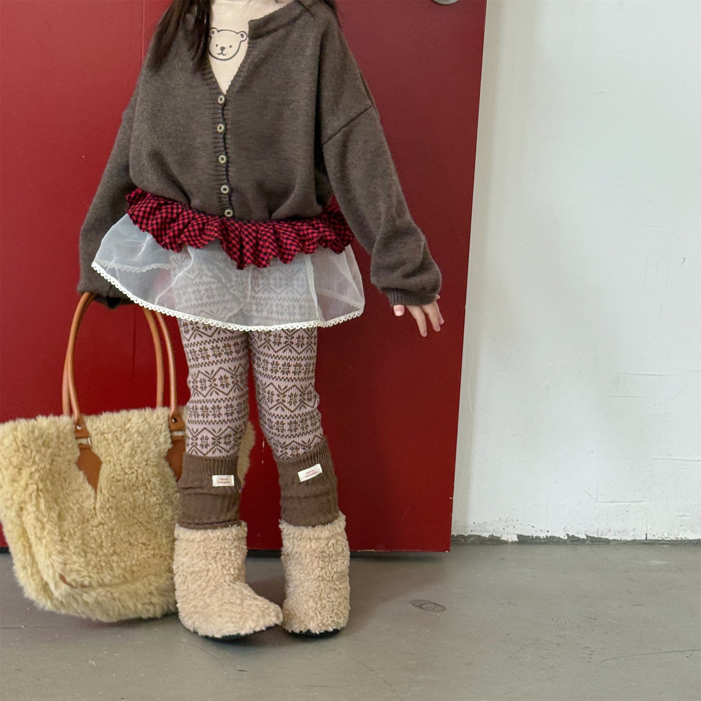 レギンスパンツ 裏起毛レギンスパンツ トライバル ネイティブ柄 レギパン【mh0011911】