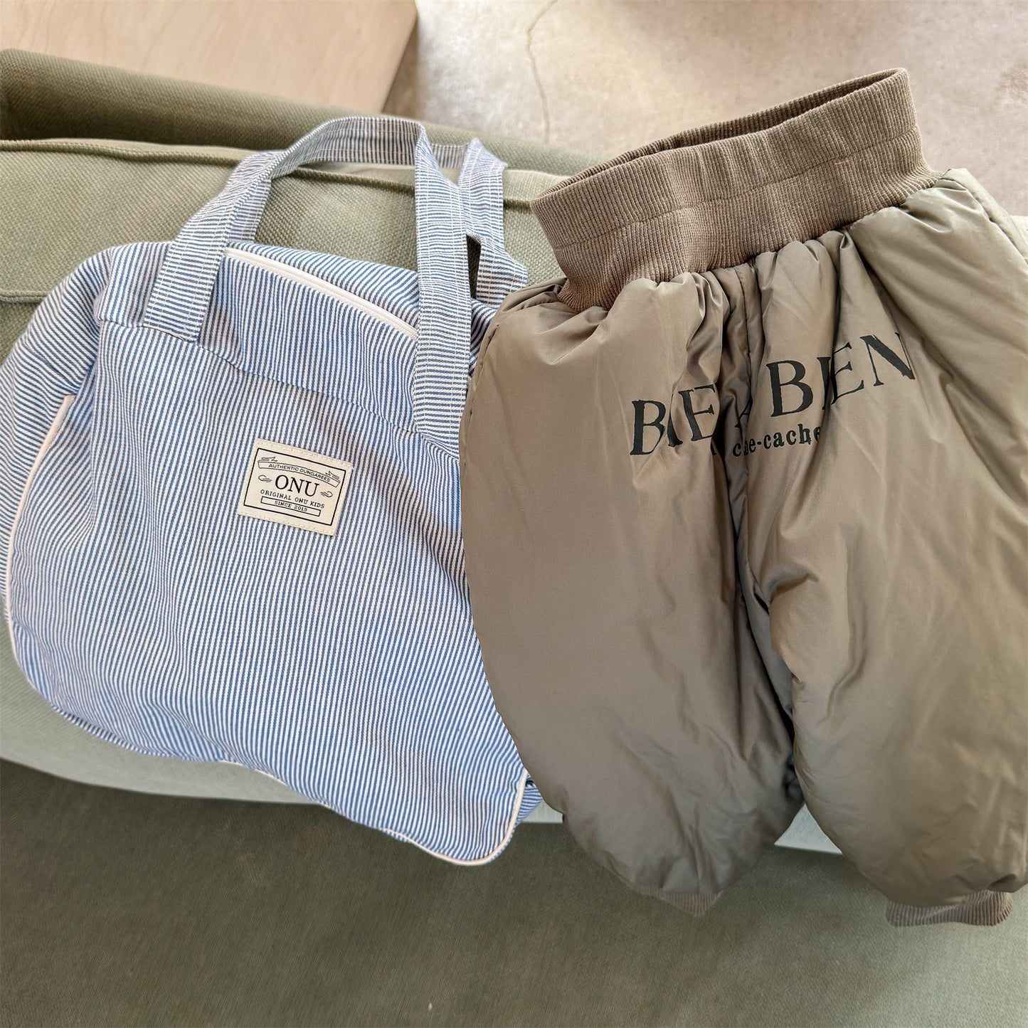 ロングパンツ・スウェットパンツ 中綿防寒パンツ ジョガーパンツ 暖パン ロゴプリント【mh0011916】