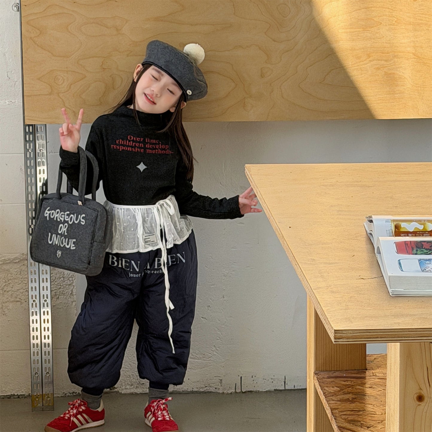 ロングパンツ・スウェットパンツ 中綿防寒パンツ ジョガーパンツ 暖パン ロゴプリント【mh0011916】