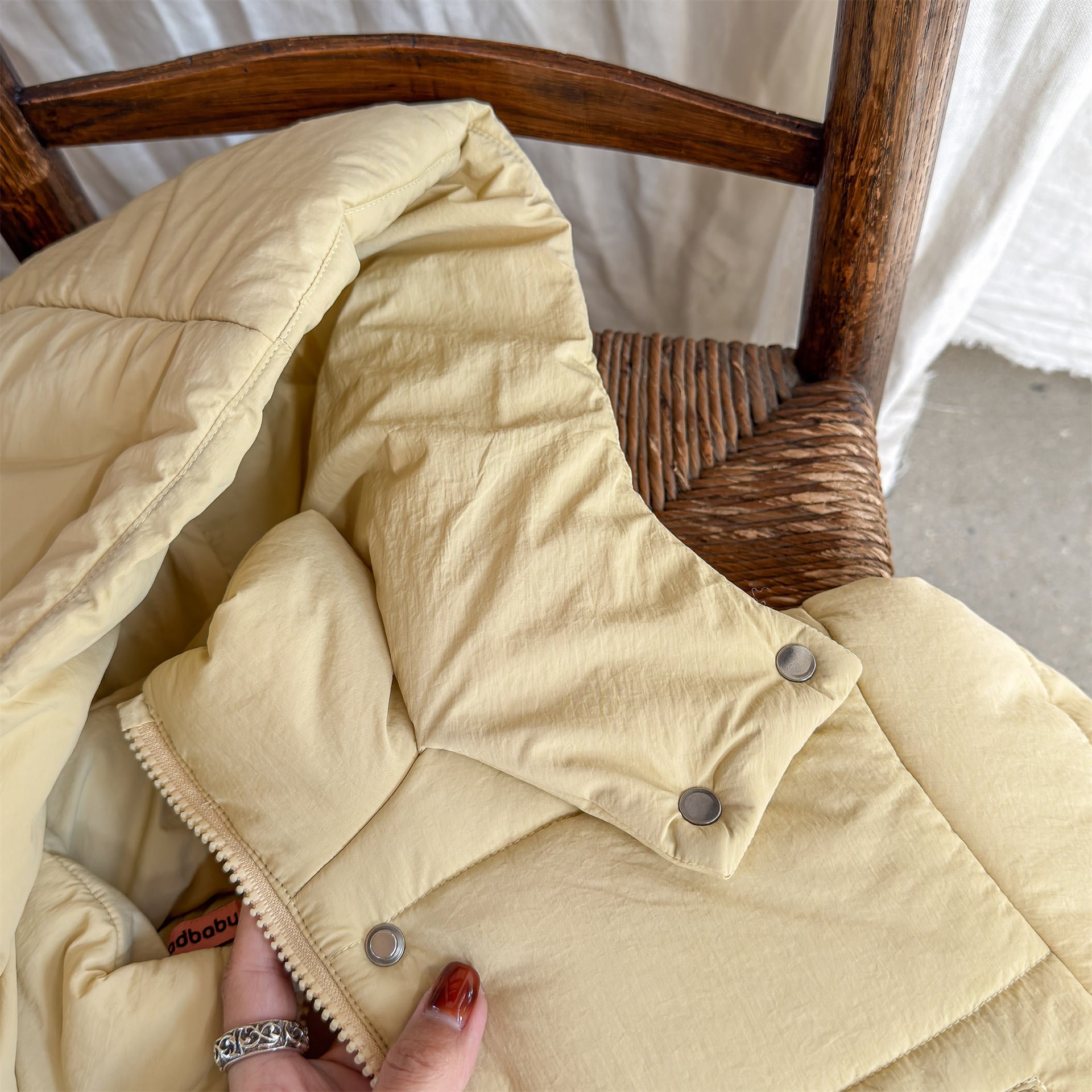 ショートコート・ジャケット・ジャンパー フーディボンバージャケット 中綿ブルゾン コート【mh0011917】