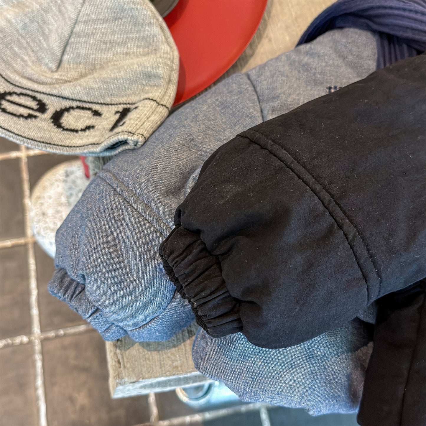 ショートコート・ジャケット・ジャンパー パッチワークブルゾン 中綿ジャケット コート【mh0011918】