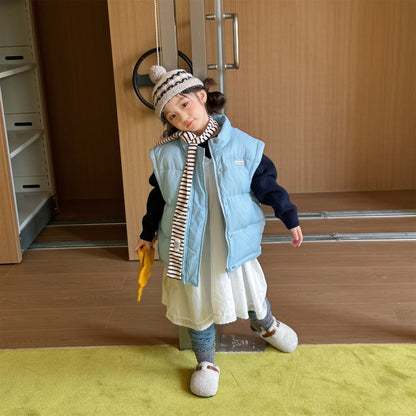 ベスト 中綿ダウンベスト アウター 裏フリース【mh0011919】