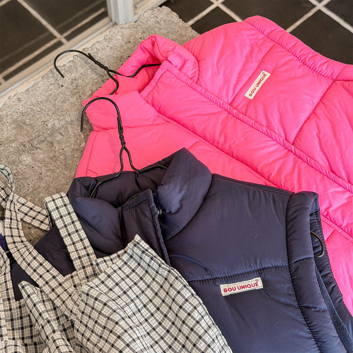 ベスト 中綿ダウンベスト アウター 裏フリース【mh0011919】