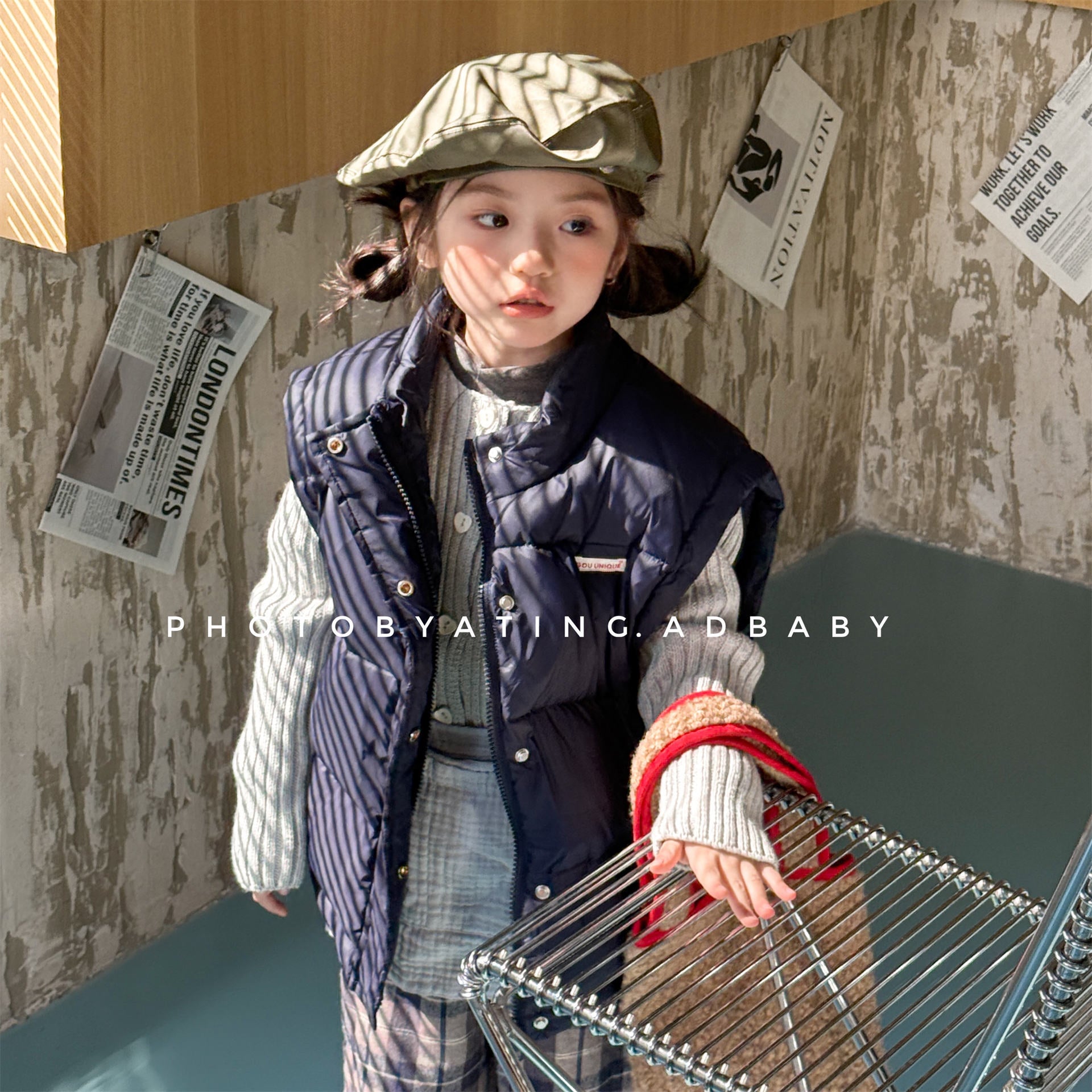 ベスト 中綿ダウンベスト アウター 裏フリース【mh0011919】