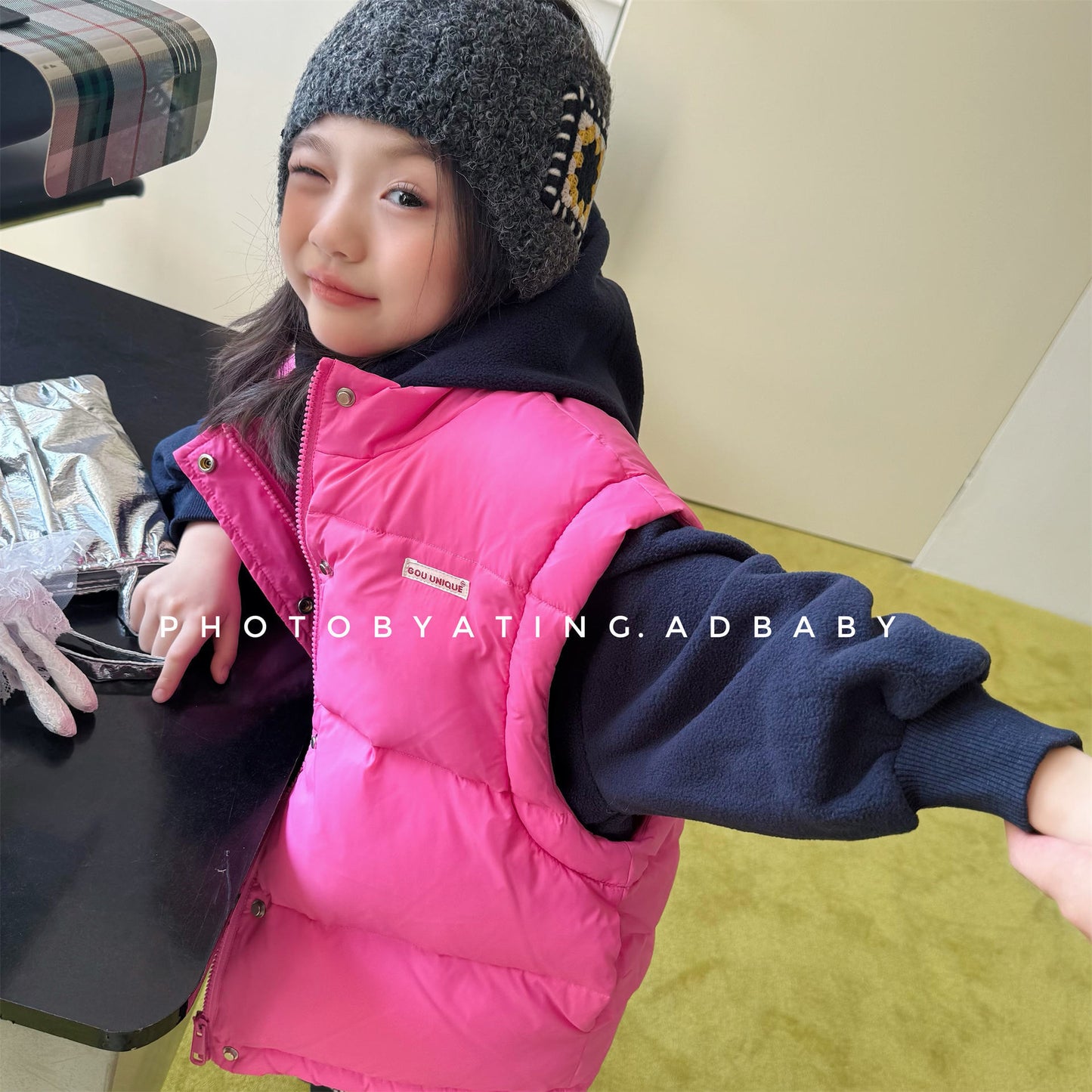 ベスト 中綿ダウンベスト アウター 裏フリース【mh0011919】