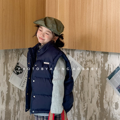 ベスト 中綿ダウンベスト アウター 裏フリース【mh0011919】