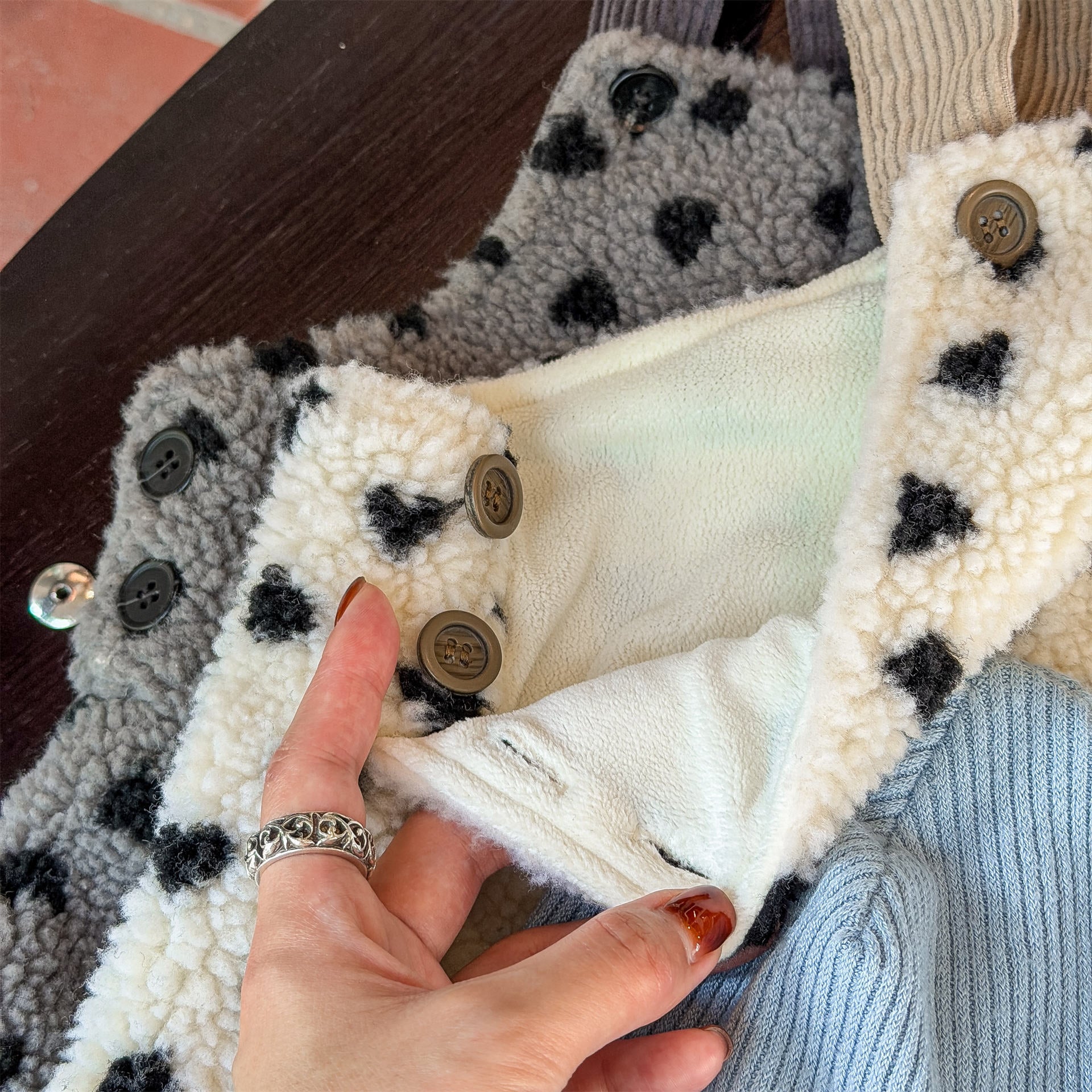 サロペットパンツ・サスペンダーパンツ ハートフリースサロペット ショートサスペンダーパンツ【mh0011923】