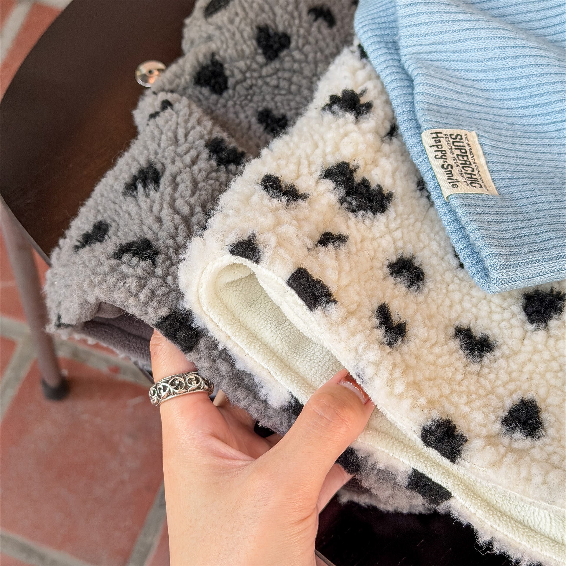 サロペットパンツ・サスペンダーパンツ ハートフリースサロペット ショートサスペンダーパンツ【mh0011923】