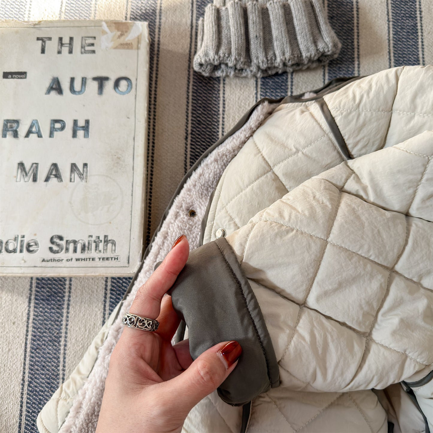 ショートコート・ジャケット・ジャンパー キルトジャケット ノーカラー キルティング アウター【mh0011924】