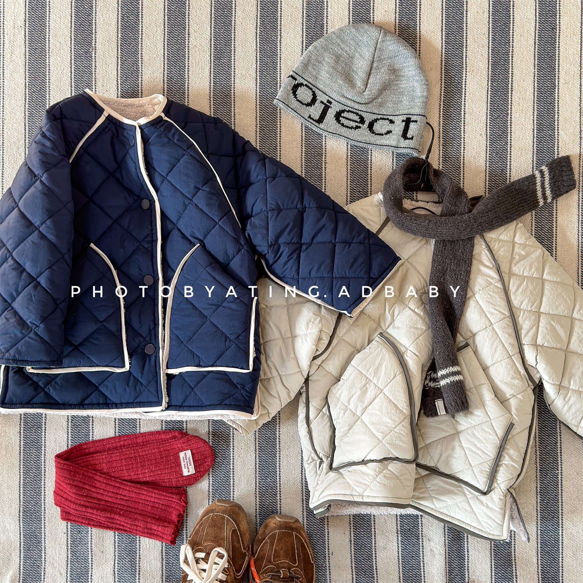 ショートコート・ジャケット・ジャンパー キルトジャケット ノーカラー キルティング アウター【mh0011924】