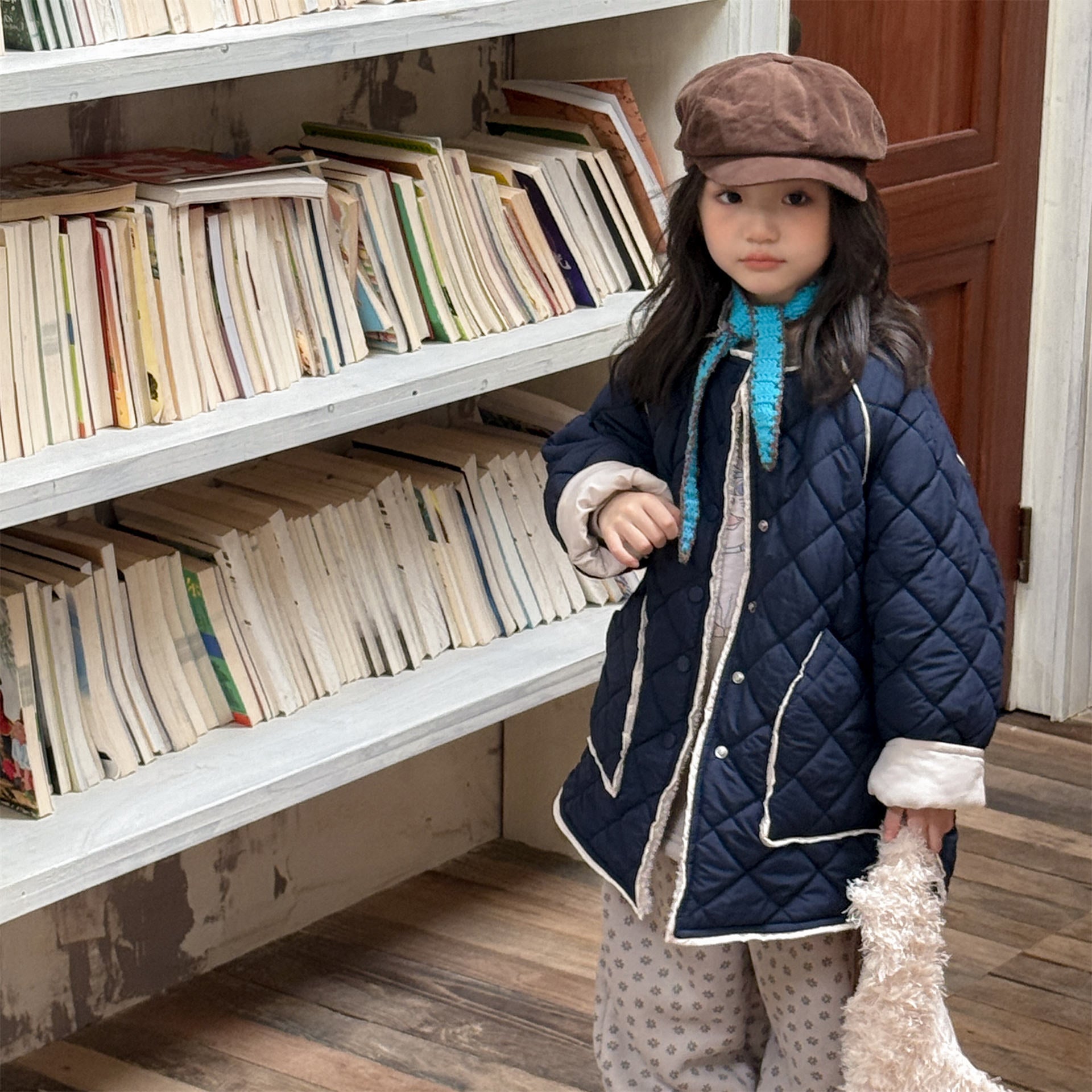 ショートコート・ジャケット・ジャンパー キルトジャケット ノーカラー キルティング アウター【mh0011924】