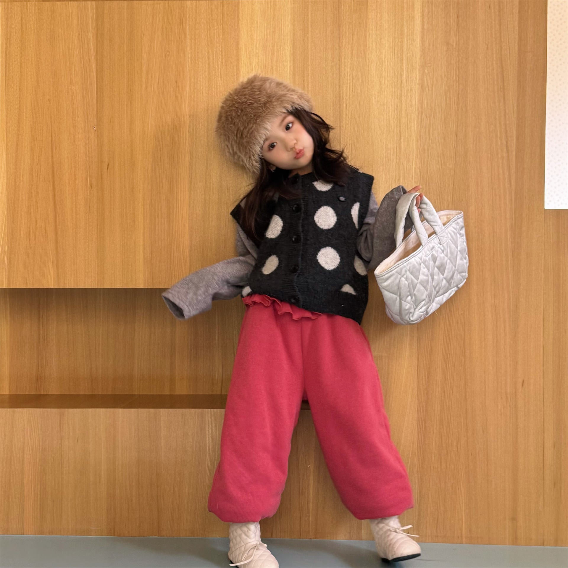 ロングパンツ・スウェットパンツ ハートポケットスウェットパンツ ジョガーパンツ 裏起毛【mh0011925】