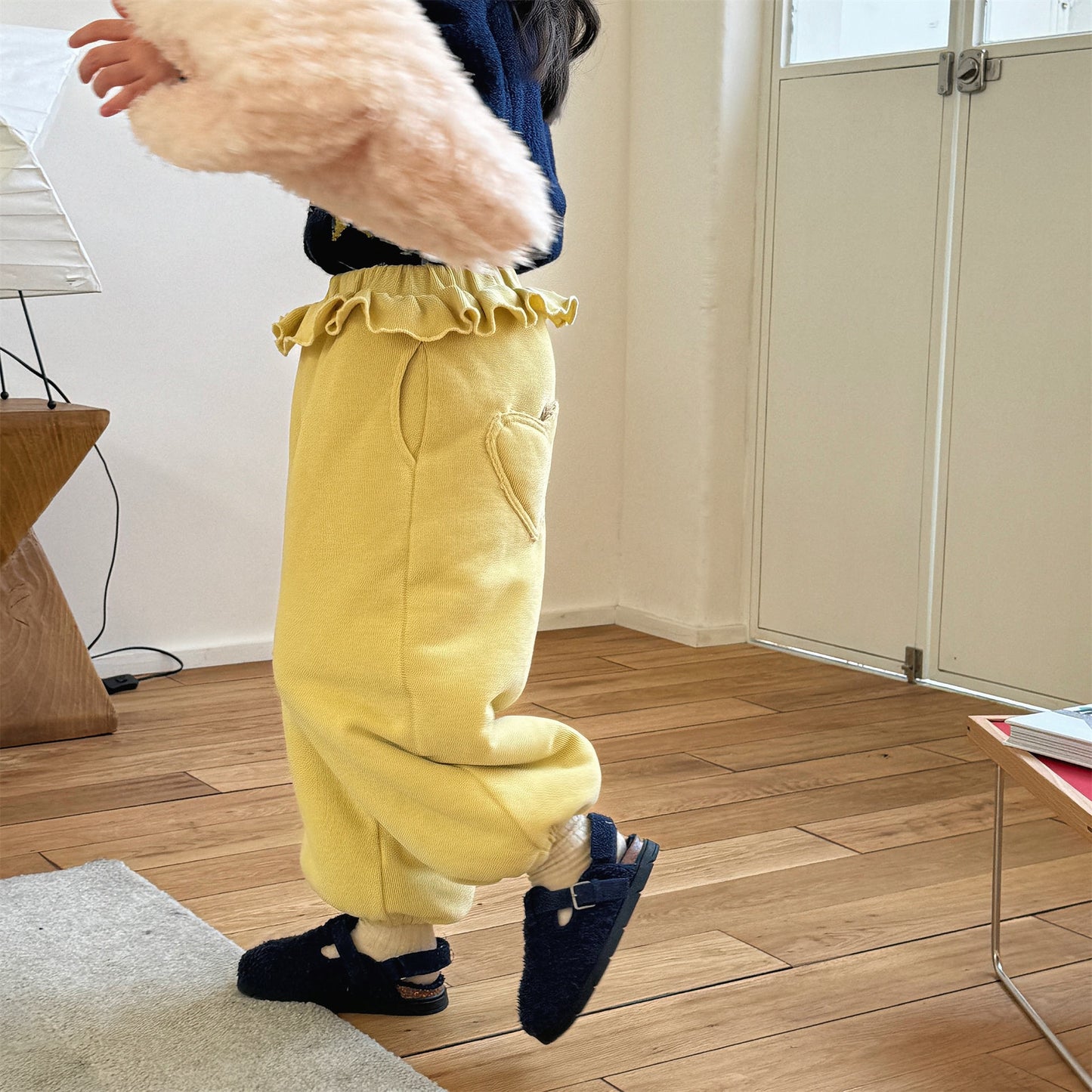 ロングパンツ・スウェットパンツ ハートポケットスウェットパンツ ジョガーパンツ 裏起毛【mh0011925】