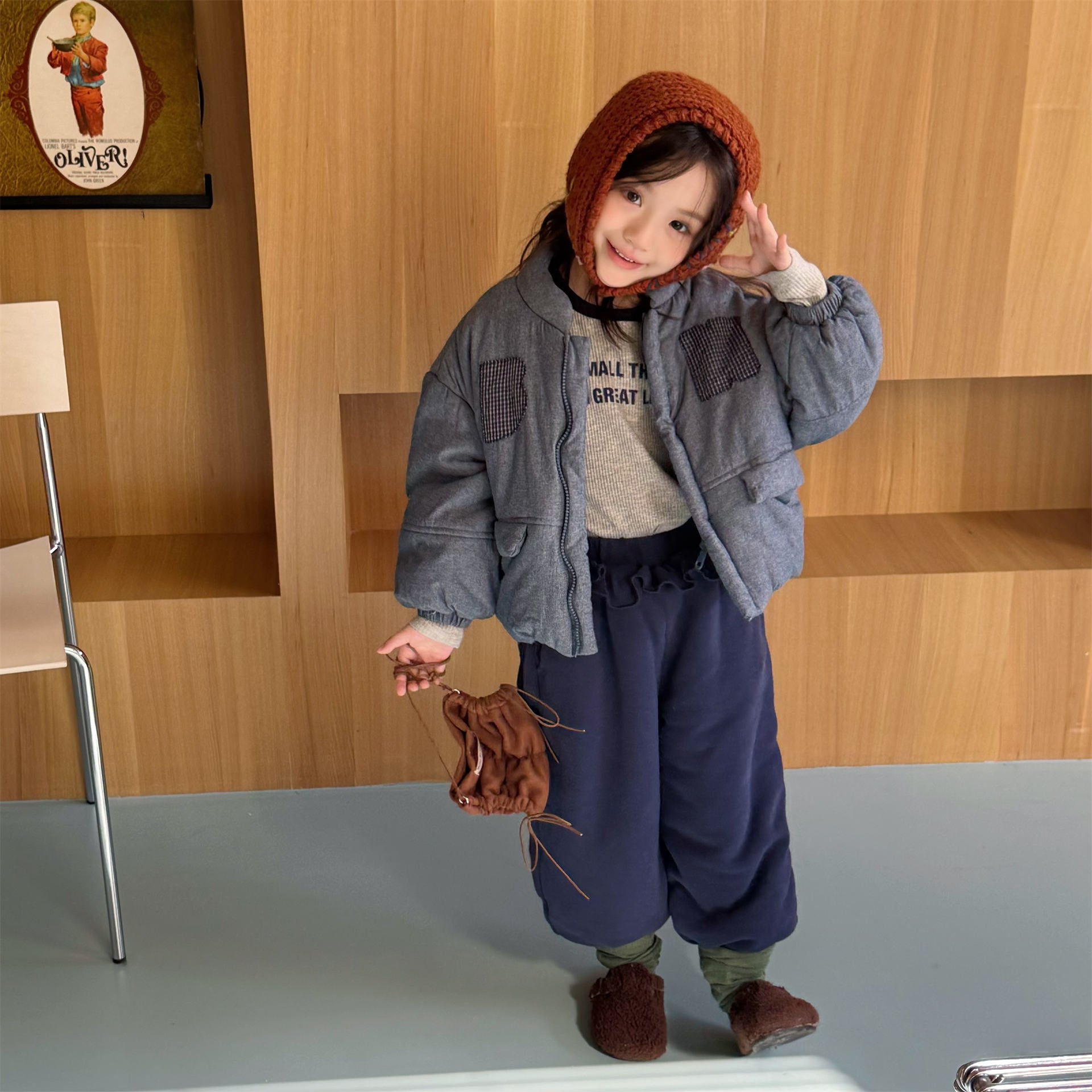 ロングパンツ・スウェットパンツ ハートポケットスウェットパンツ ジョガーパンツ 裏起毛【mh0011925】