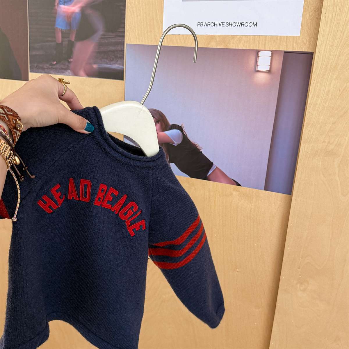 ニット・セーター Navy / 80cm 長袖セーター ニット素材 ラグラン袖 刺繡ロゴ トップス【mh0011422】