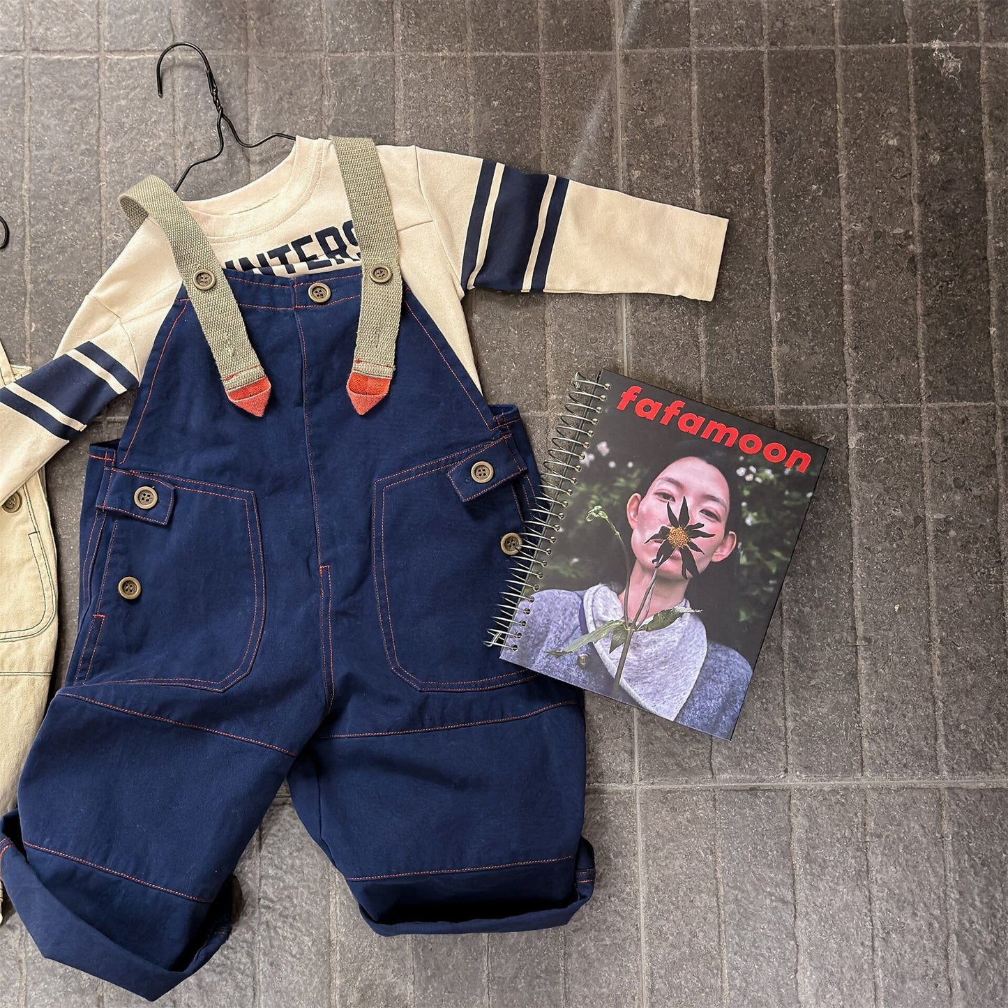 オーバーオール Navy / 80cm Spring Children's Overalls Pants スプリング キッズ オーバーオール【mh0012036】