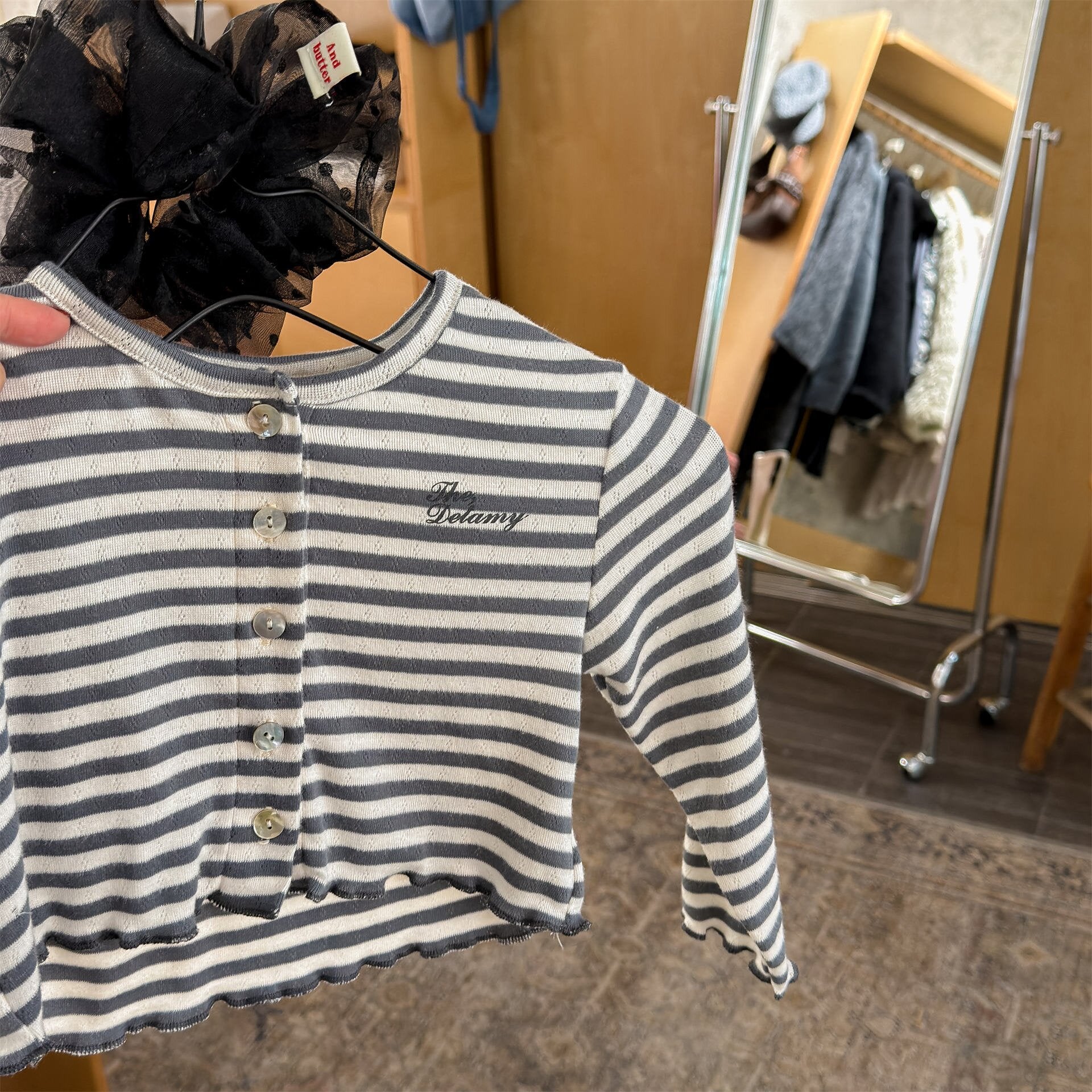 カーディガン・パーカー Navy / 80cm Sweater Cardigan Knitwear Tops ニット カーディガン トップス【mh0012084】