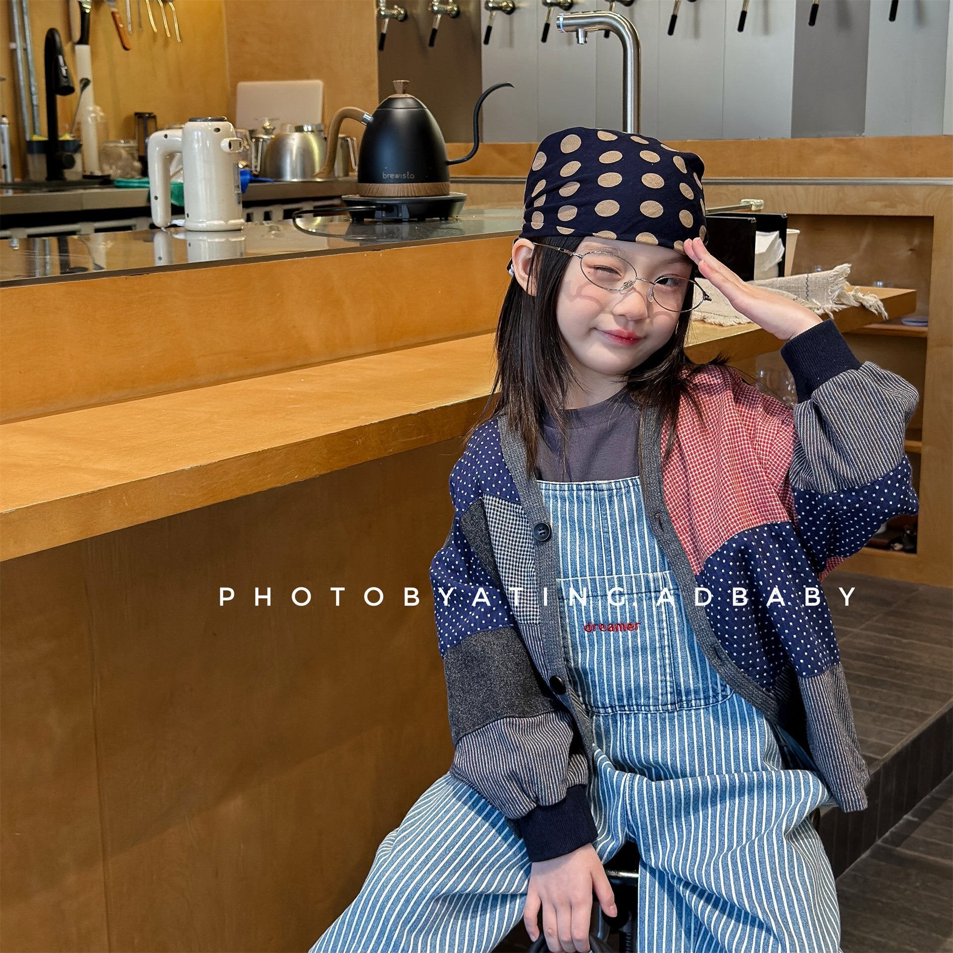 カーディガン・パーカー Patchwork Jacket Cardigan Top パッチワーク ジャケット カーディガン【mh0012039】