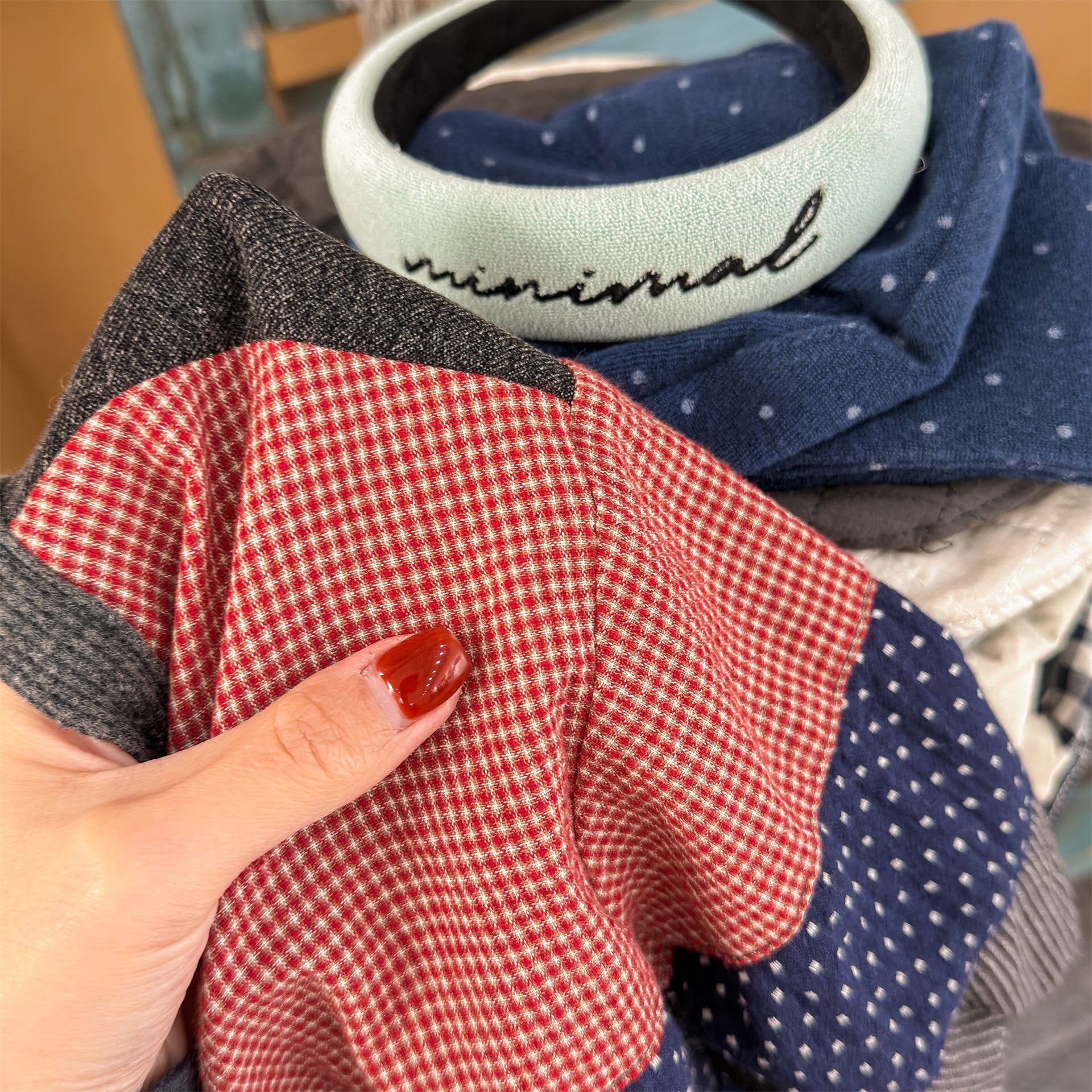 カーディガン・パーカー Patchwork Jacket Cardigan Top パッチワーク ジャケット カーディガン【mh0012039】