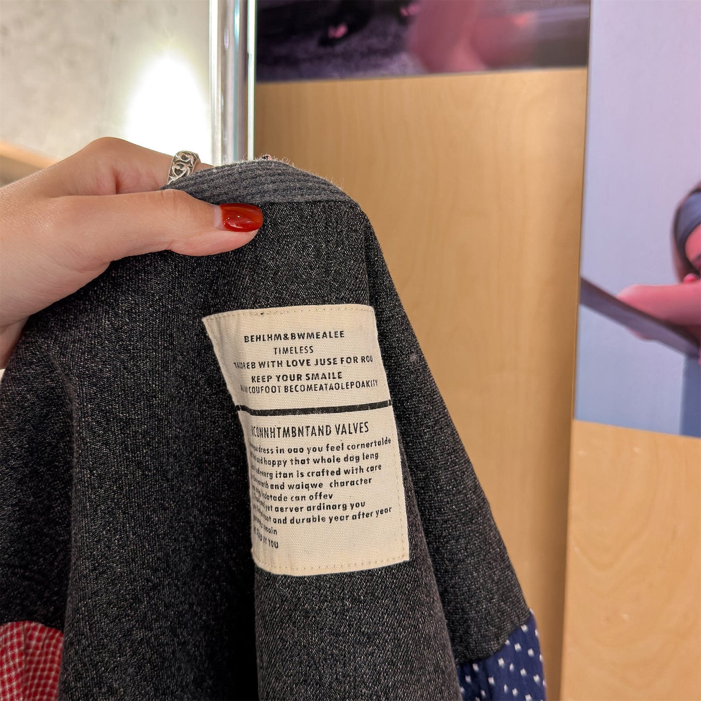 カーディガン・パーカー Patchwork Jacket Cardigan Top パッチワーク ジャケット カーディガン【mh0012039】