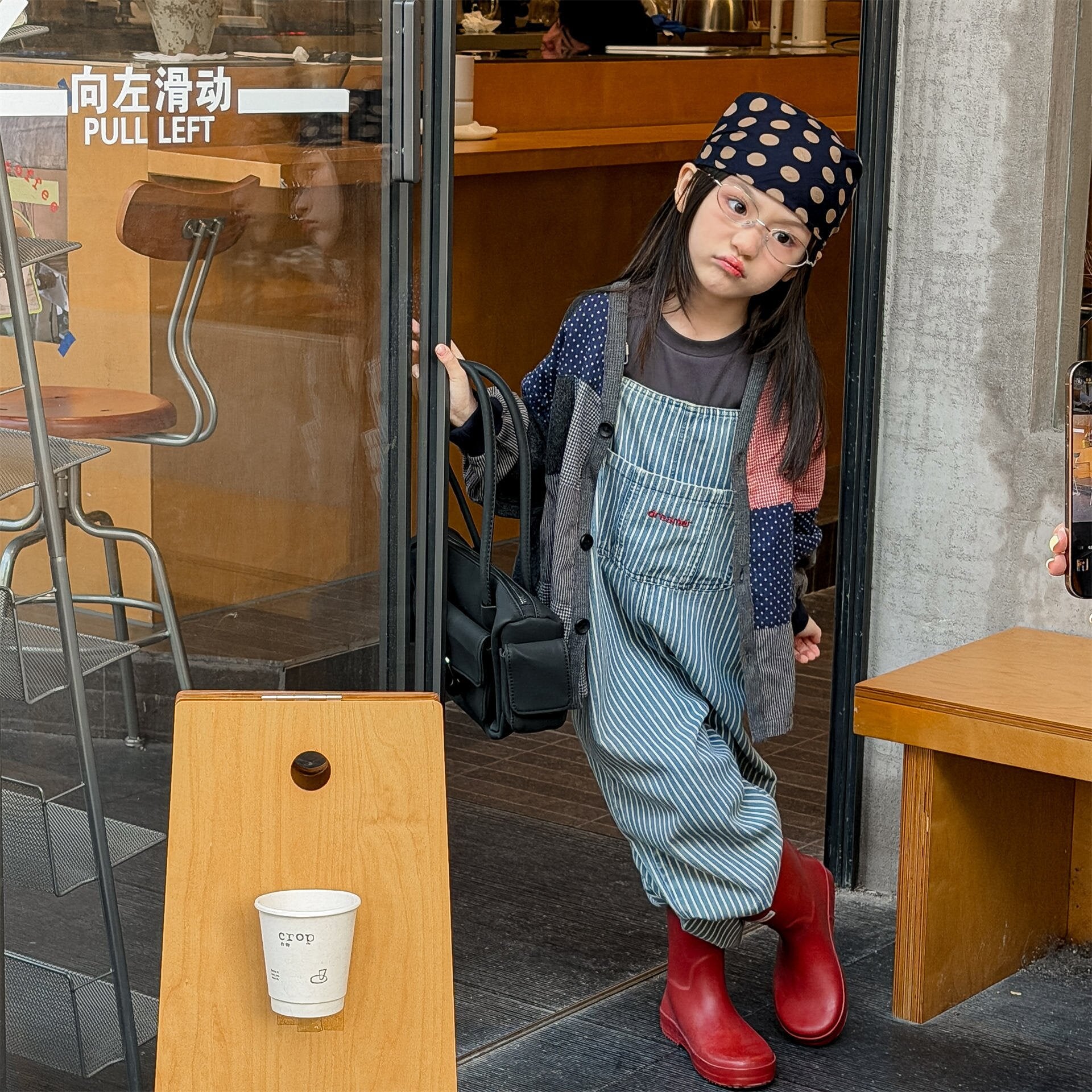 カーディガン・パーカー Patchwork Jacket Cardigan Top パッチワーク ジャケット カーディガン【mh0012039】