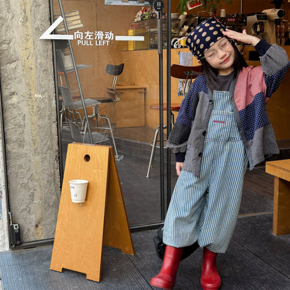 カーディガン・パーカー Patchwork Jacket Cardigan Top パッチワーク ジャケット カーディガン【mh0012039】