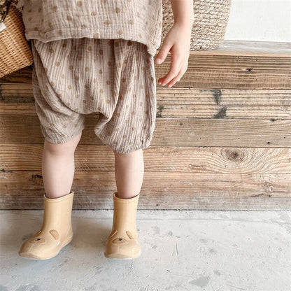 ノースリーブセットアップ Polka Dot Sleeveless & Shorts Set ドット柄 ノースリーブ セットアップ【mh0012141】