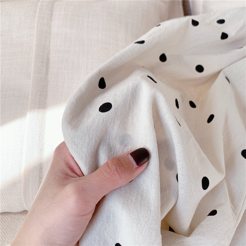 サロペットパンツ・サスペンダーパンツ Polka Dot Wide-Leg Jumpsuit ドット柄 ワイドサロペット【mh0012137】