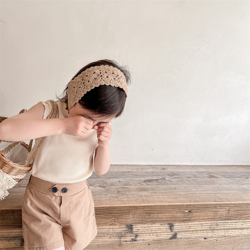 タンクトップ・キャミソール・ノースリーブトップス Ruffle Sleeveless Raglan T-Shirt フリル ラグラン ノースリーブ Tシャツ【mh0011997】