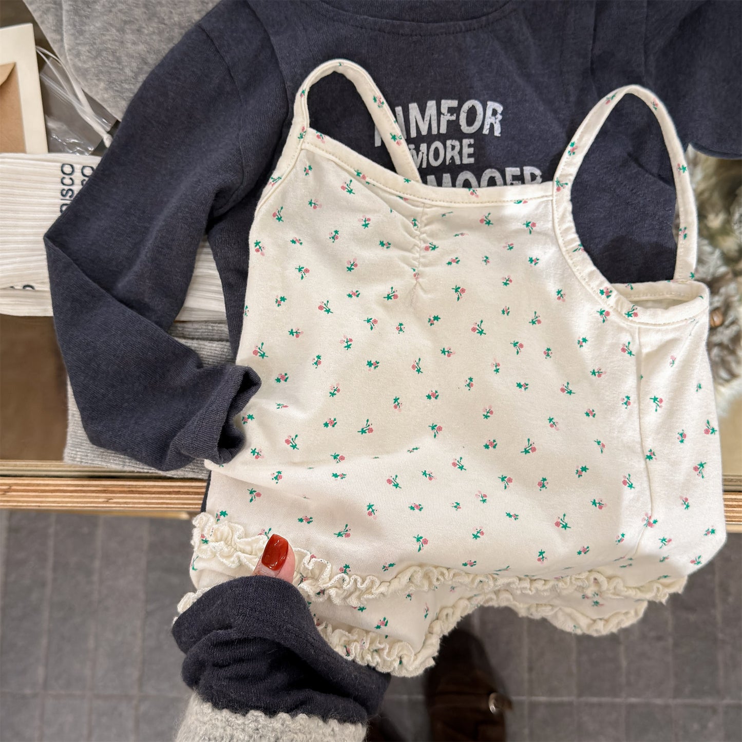 タンクトップ・キャミソール・ノースリーブトップス Sleeveless Camisole Base T-Shirt ノースリーブ キャミソール Tシャツ【mh0011952】