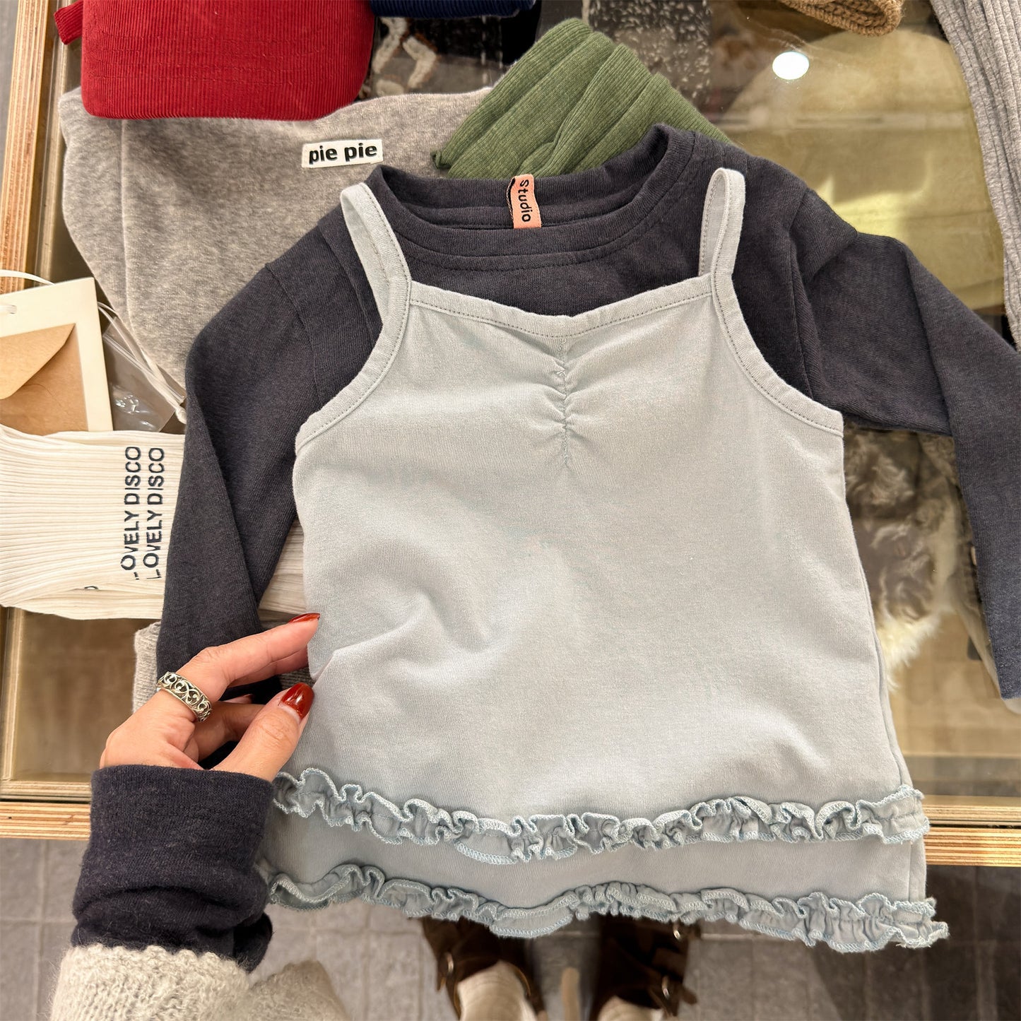 タンクトップ・キャミソール・ノースリーブトップス Sleeveless Camisole Base T-Shirt ノースリーブ キャミソール Tシャツ【mh0011952】