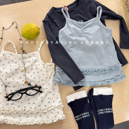 タンクトップ・キャミソール・ノースリーブトップス Sleeveless Camisole Base T-Shirt ノースリーブ キャミソール Tシャツ【mh0011952】