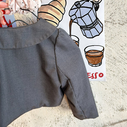 ショートコート・ジャケット・ジャンパー Small Blazer Cardigan Top テーラード カーディガン トップス【mh0012037】