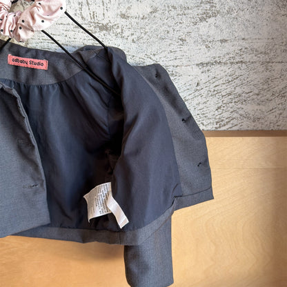 ショートコート・ジャケット・ジャンパー Small Blazer Cardigan Top テーラード カーディガン トップス【mh0012037】