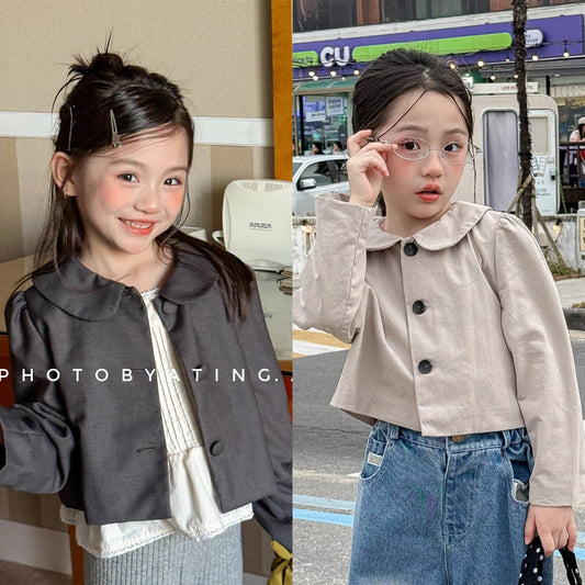 ショートコート・ジャケット・ジャンパー Small Blazer Cardigan Top テーラード カーディガン トップス【mh0012037】