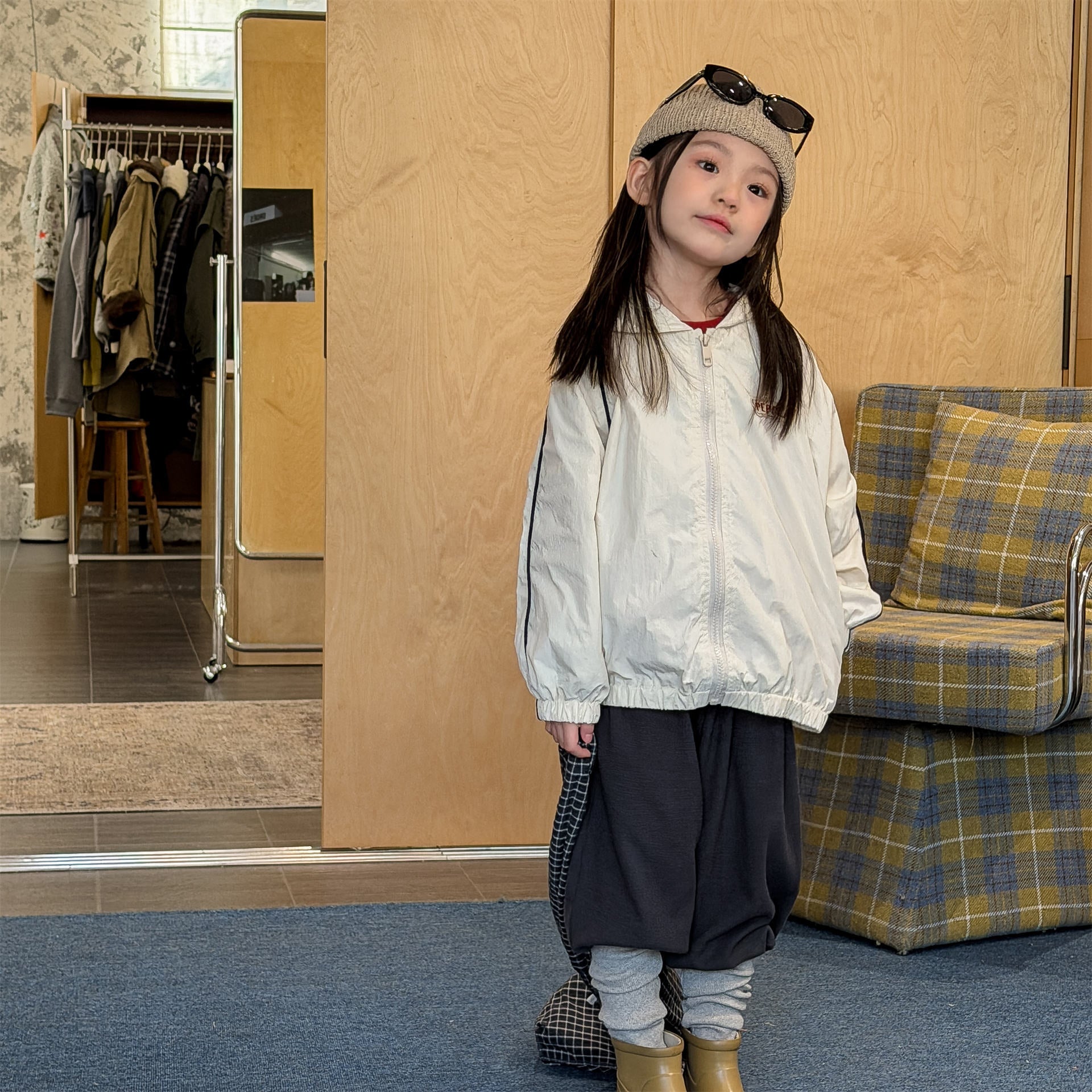 ショートコート・ジャケット・ジャンパー Spring Autumn Cardigan Jacket カーディガン ジャケット【mh0011953】