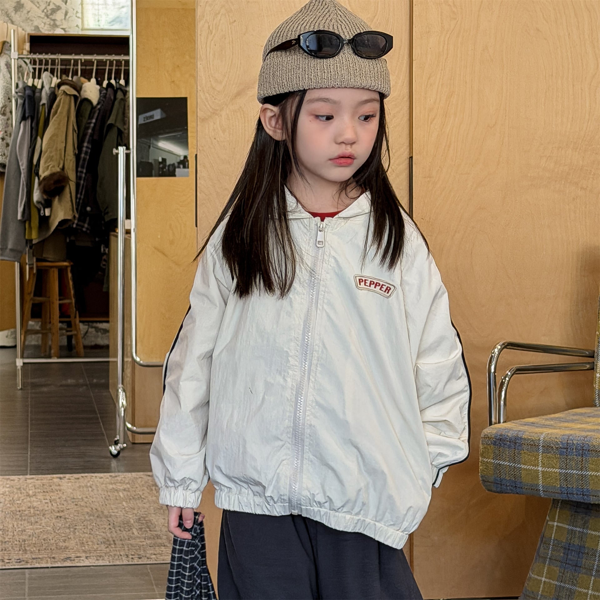 ショートコート・ジャケット・ジャンパー Spring Autumn Cardigan Jacket カーディガン ジャケット【mh0011953】