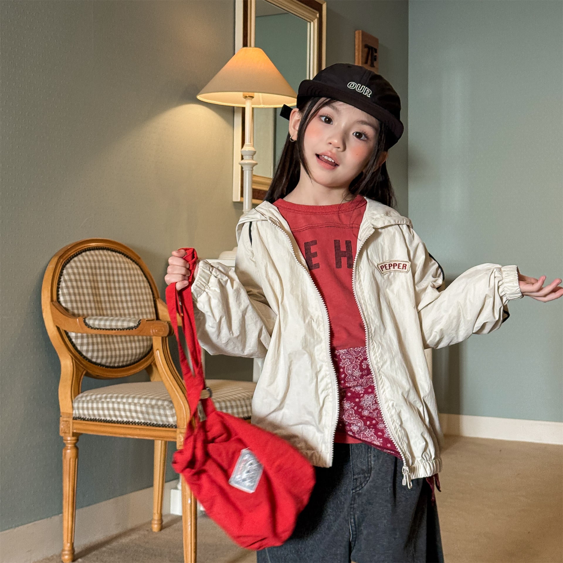 ショートコート・ジャケット・ジャンパー Spring Autumn Cardigan Jacket カーディガン ジャケット【mh0011953】